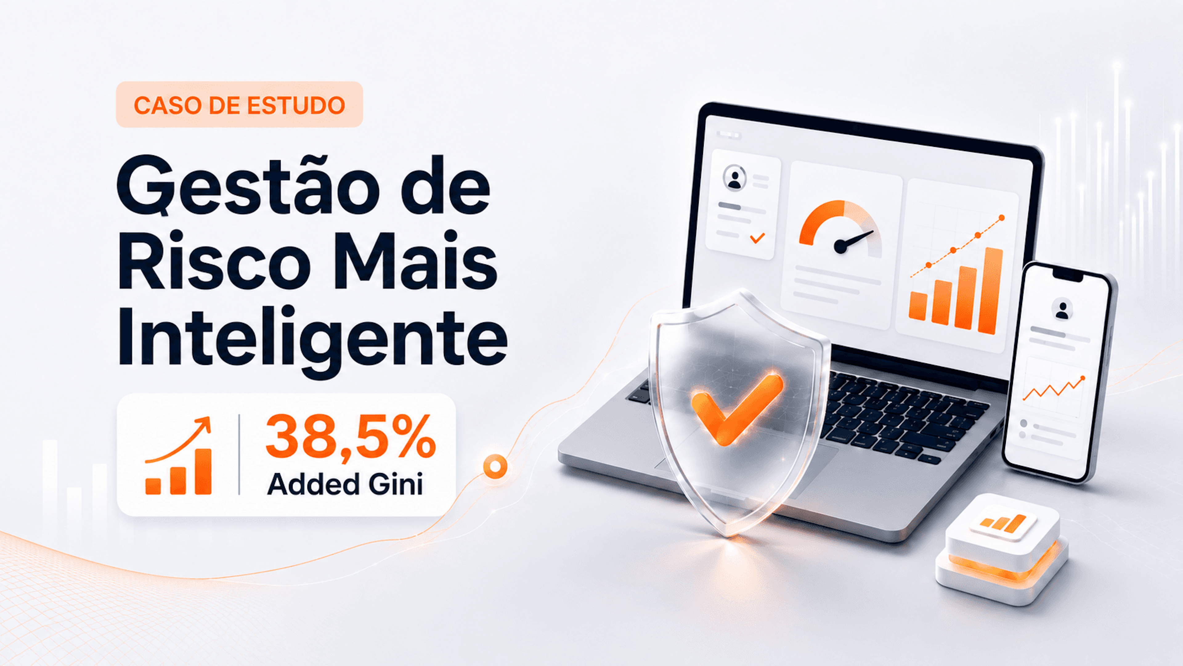 Modelo de risco personalizado para um credor digital do Sul da Ásia mostrou 38,5% de Added Gini com sinais da JuicyScore